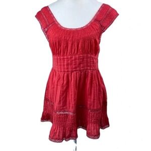 Vintage Free People Babydoll Top